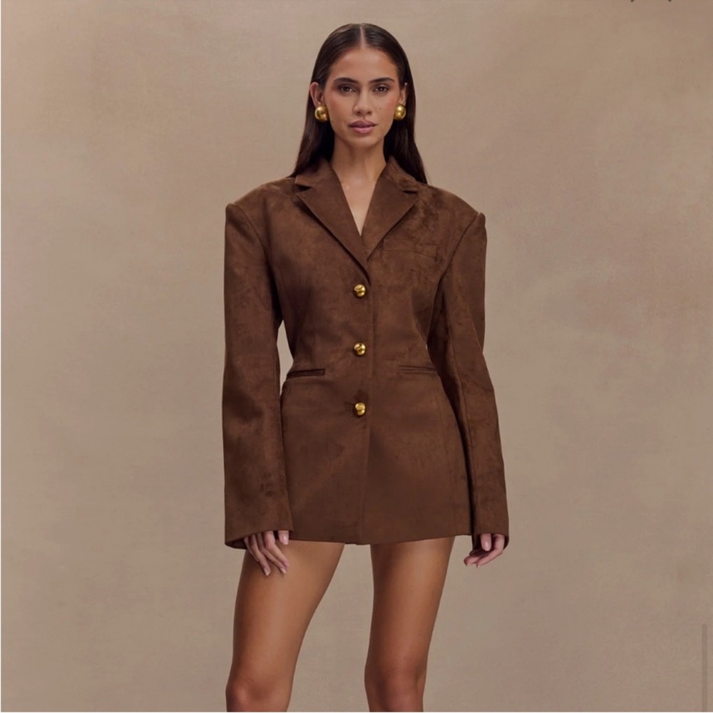 MESHKI Sally Brown Women's Blazer